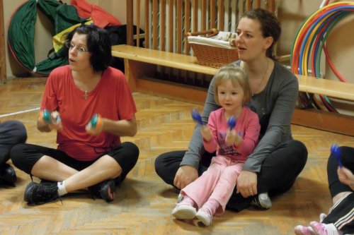 Hravé cvičení pro děti a rodiče - 7.11.2013